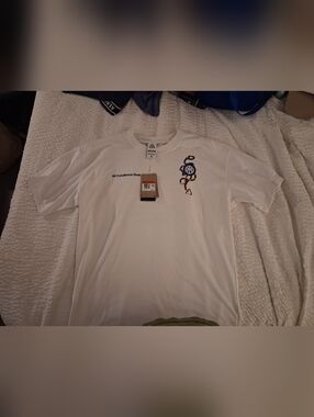 Nike ACG All Conditions Gear White Graphic Crewneck T-Shirt